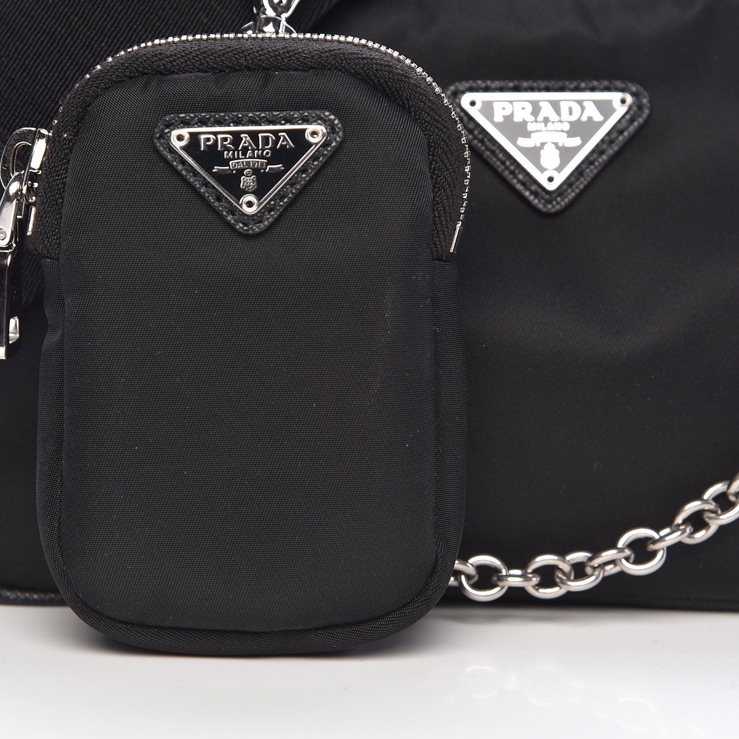 Nylon Re-Edition 2005 Shoulder Bag Black