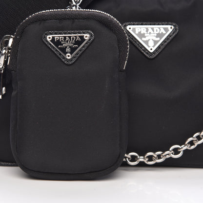 Prada Nylon Re-Edition 2005 Shoulder Bag Black 11 of 13