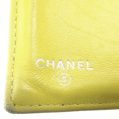 Chanel Lambskin Timeless Classic Wallet Lemon 7 of 8