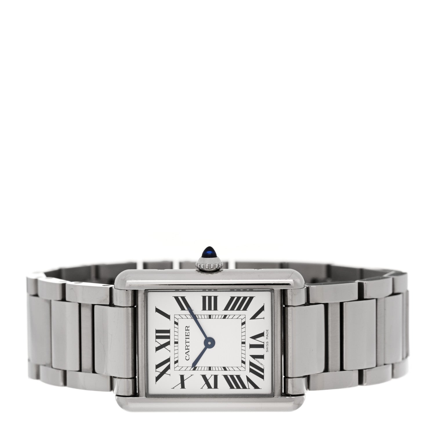 Cartier Stainless Steel 25mm Must de Cartier Tank Quartz Watch 2 of 5