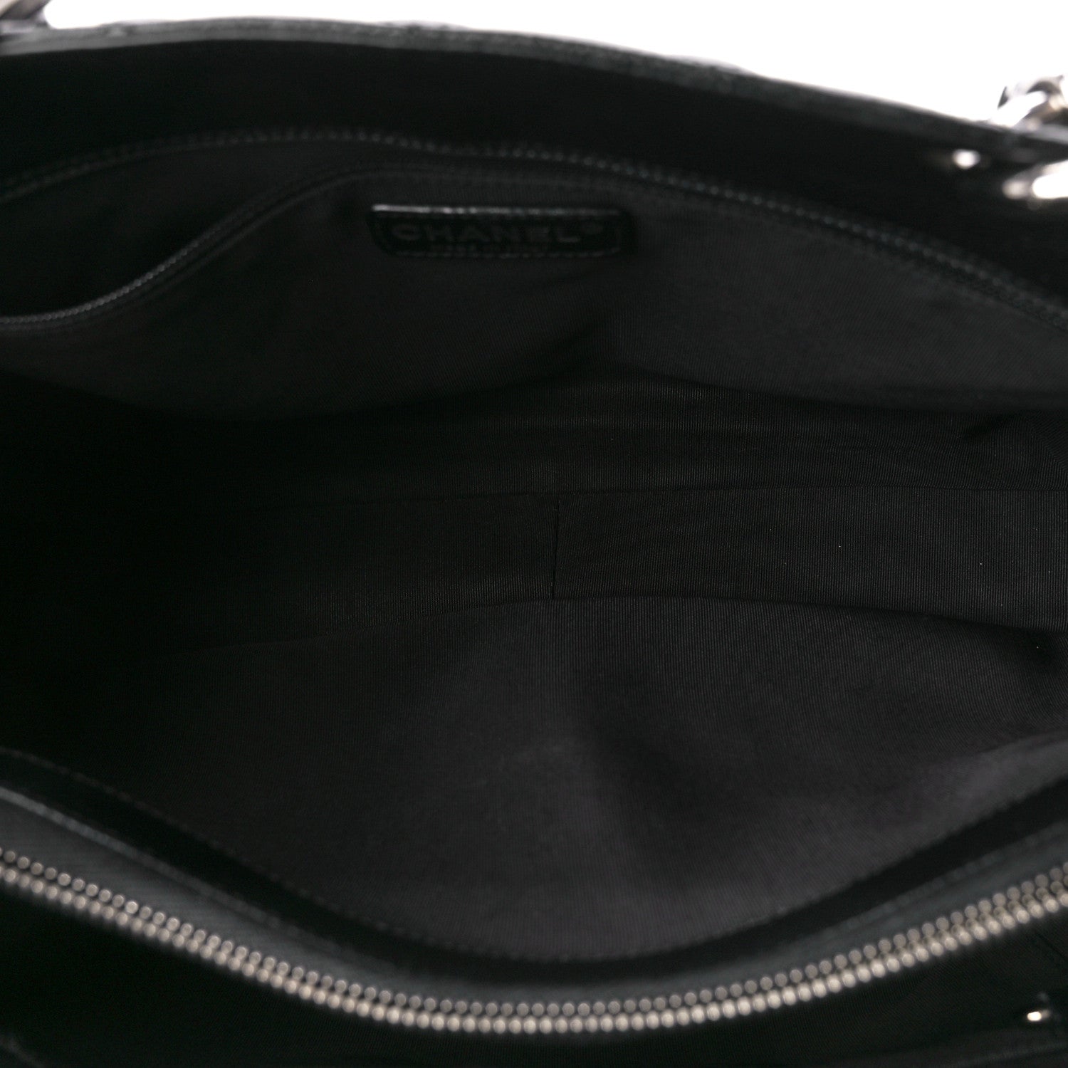 Chanel Caviar Quilted Grand Shopping Tote GST Black 6 of 12