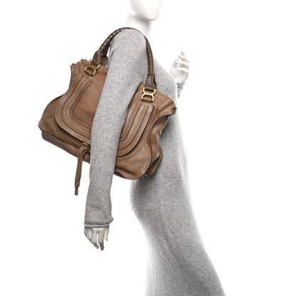 Chloe Calfskin Large Marcie Satchel Nut 2 of 13
