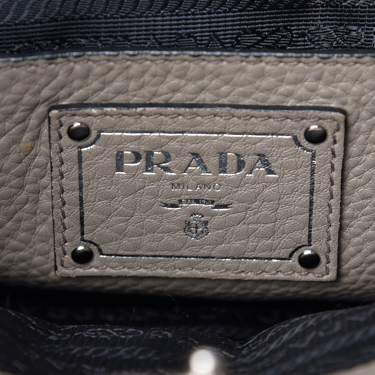 Prada Vitello Daino Twin Pocket Tote Argilla 6 of 12