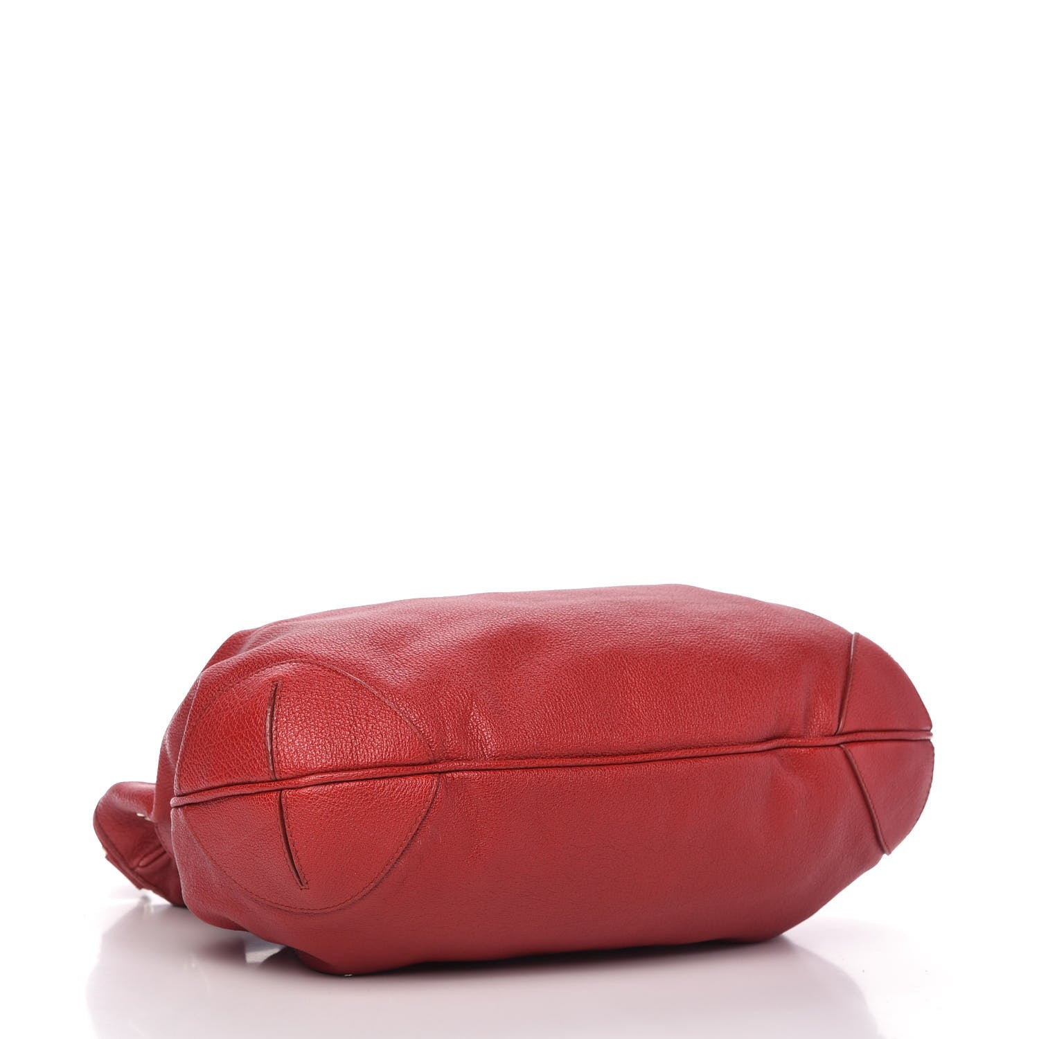 Burberry Grainy Calfskin Medium Wilenmore Hobo Red 4 of 11