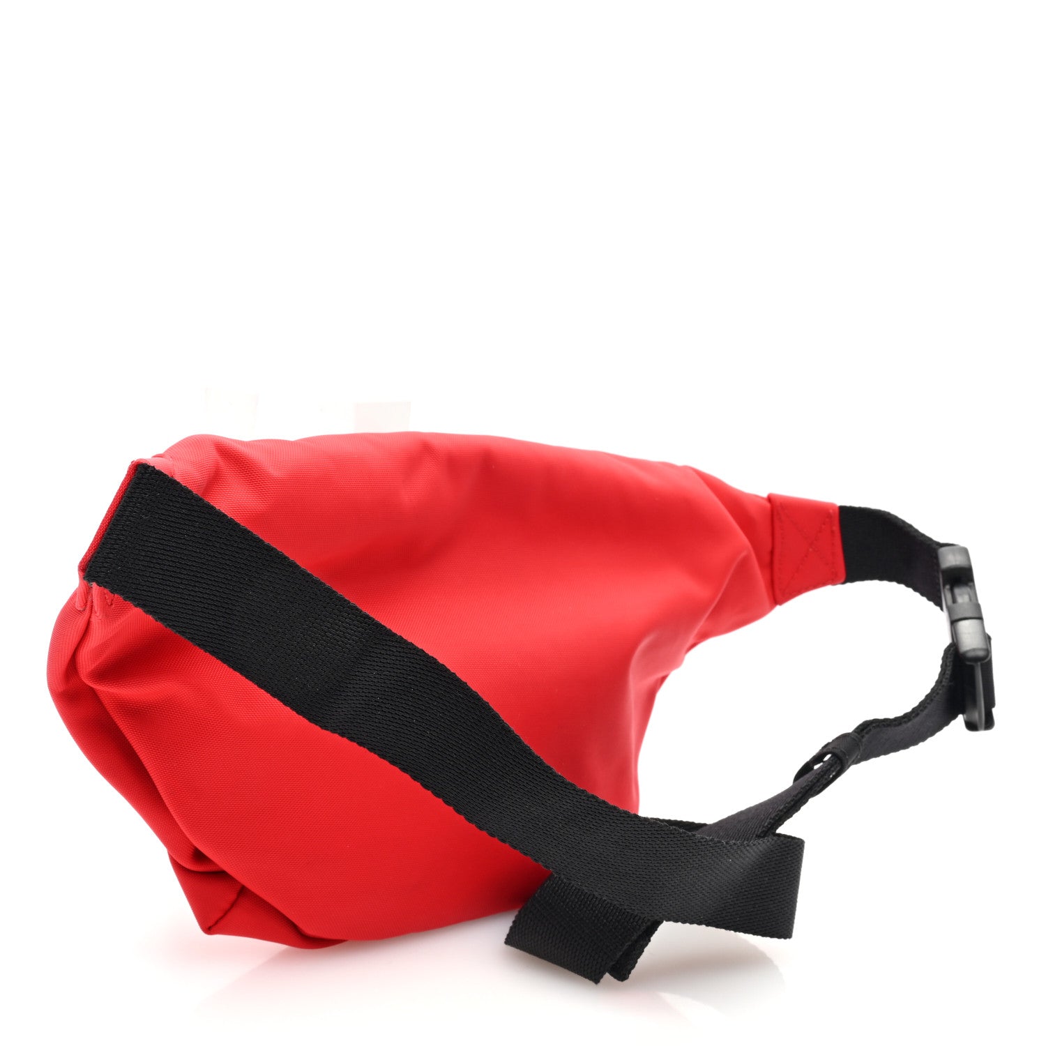 Balenciaga Sport Nylon Logo Embroidered Wheel Beltpack Bright Red White 3 of 10