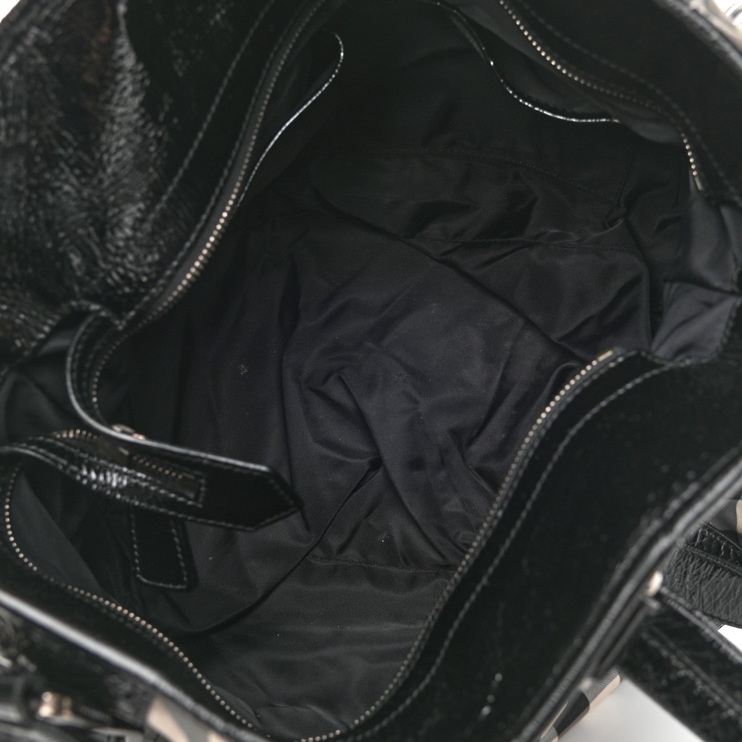 Burberry Nylon Beat Check Lowry Black 5 of 10