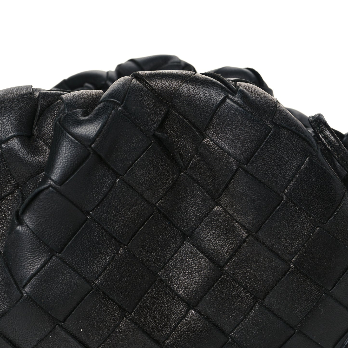 Nappa Intrecciato The Mini Pouch Black