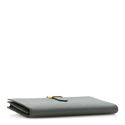 Hermes Epsom Bearn Gusset Wallet Vert Amande 4 of 10