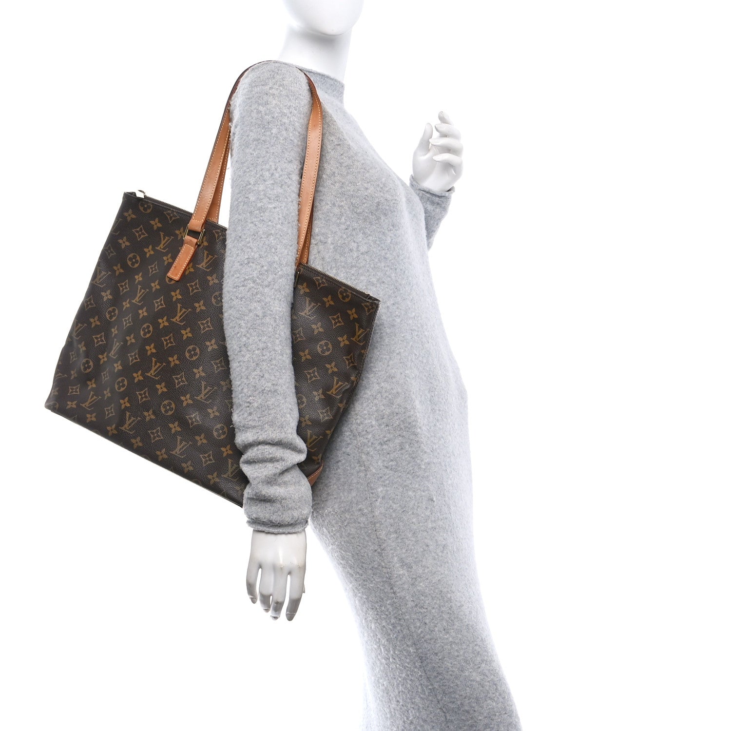 Louis Vuitton Monogram Cabas Mezzo 2 of 10