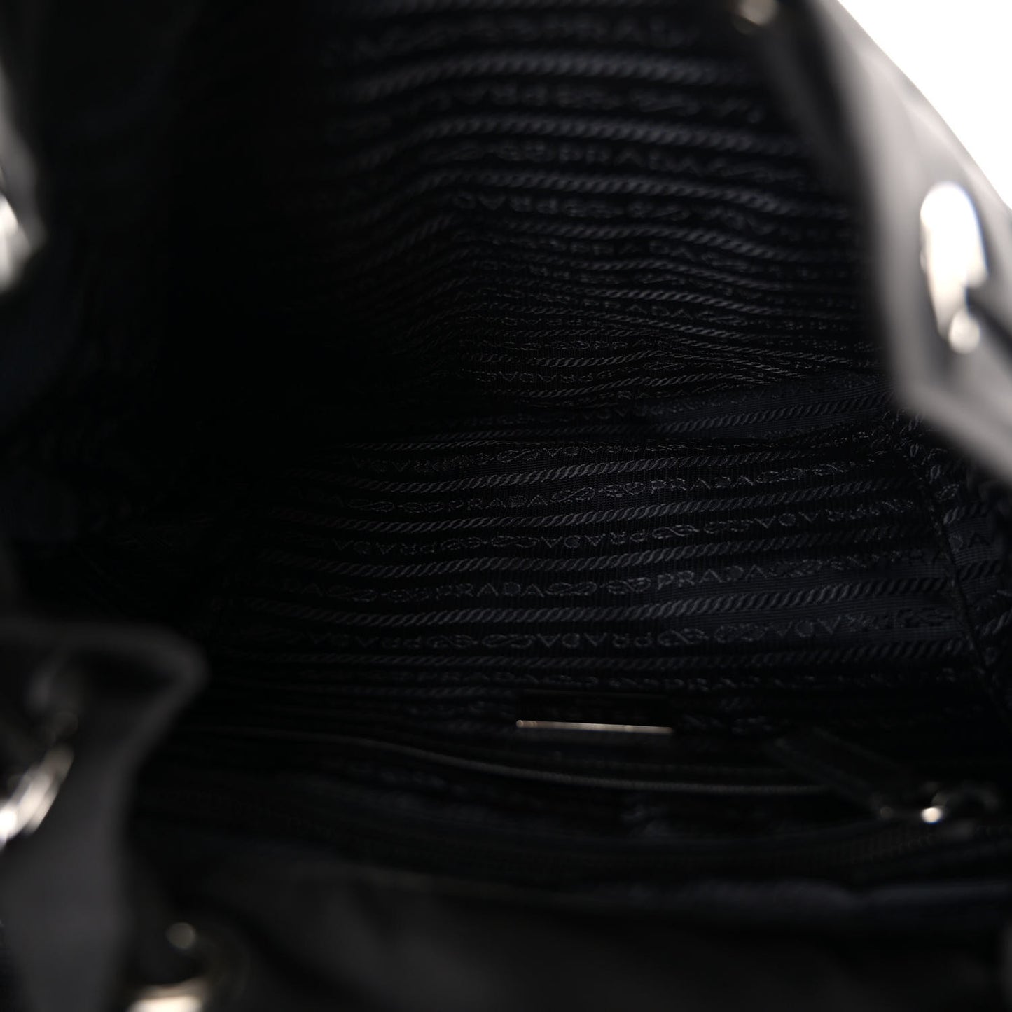 Tessuto Nylon Vela Small Backpack Black