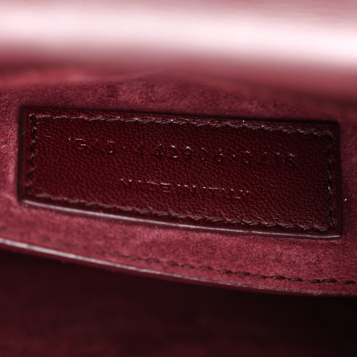 Saint Laurent Calfskin Medium Monogram Sunset Pallisandre 7 of 20