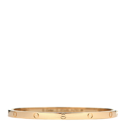 Cartier 18K Yellow Gold Small LOVE Bracelet 17 1 of 7