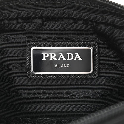 Prada Tessuto Nylon Saffiano Belt Bag Black 6 of 10
