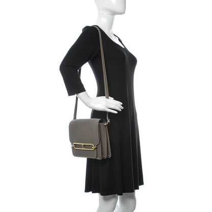 Hermes Taurillon Clemence Sac Roulis 23 Etain 2 of 9