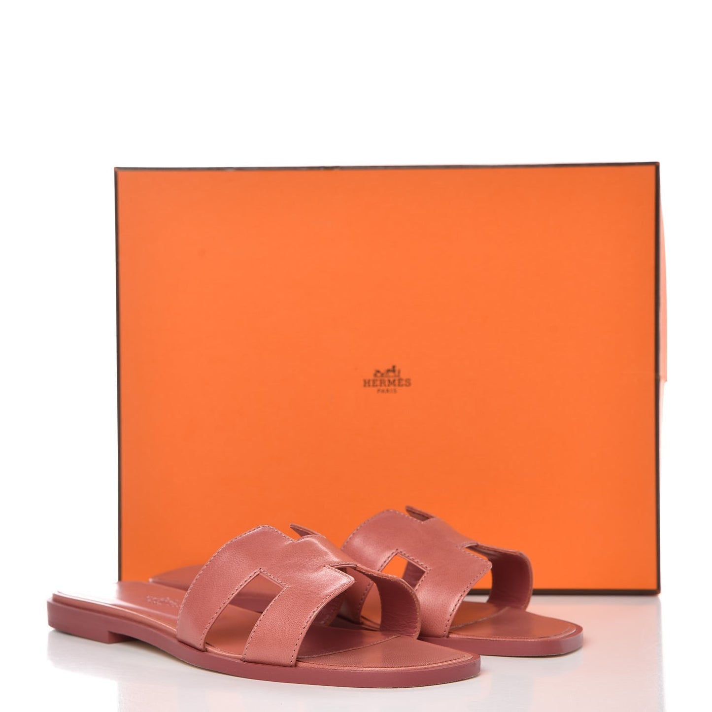 Goatskin Oran Sandals 37 Rouge Blush