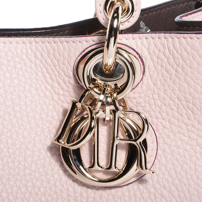 Christian Dior Bullcalf Small Diorissimo Tote Rose Poudre 11 of 13
