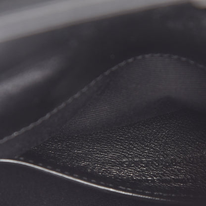 Saint Laurent Calfskin Monogram Smoking Clutch Black 7 of 9