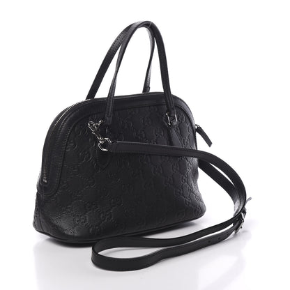 Gucci Guccissima Mini Dome Bag Black 2 of 10