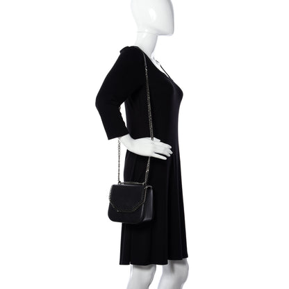 Stella McCartney Eco Alter Nappa Medium Falabella Box Shoulder Bag Black 2 of 12