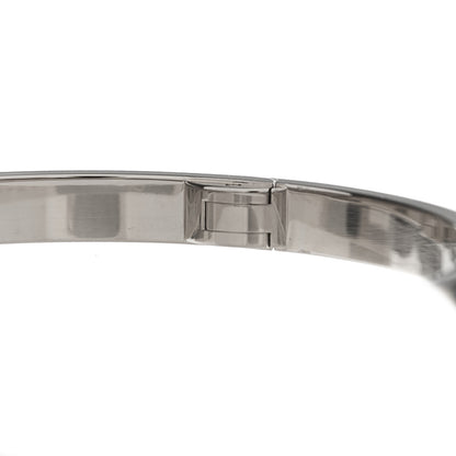 Cartier 18K White Gold Medium LOVE Bracelet 18 4 of 7