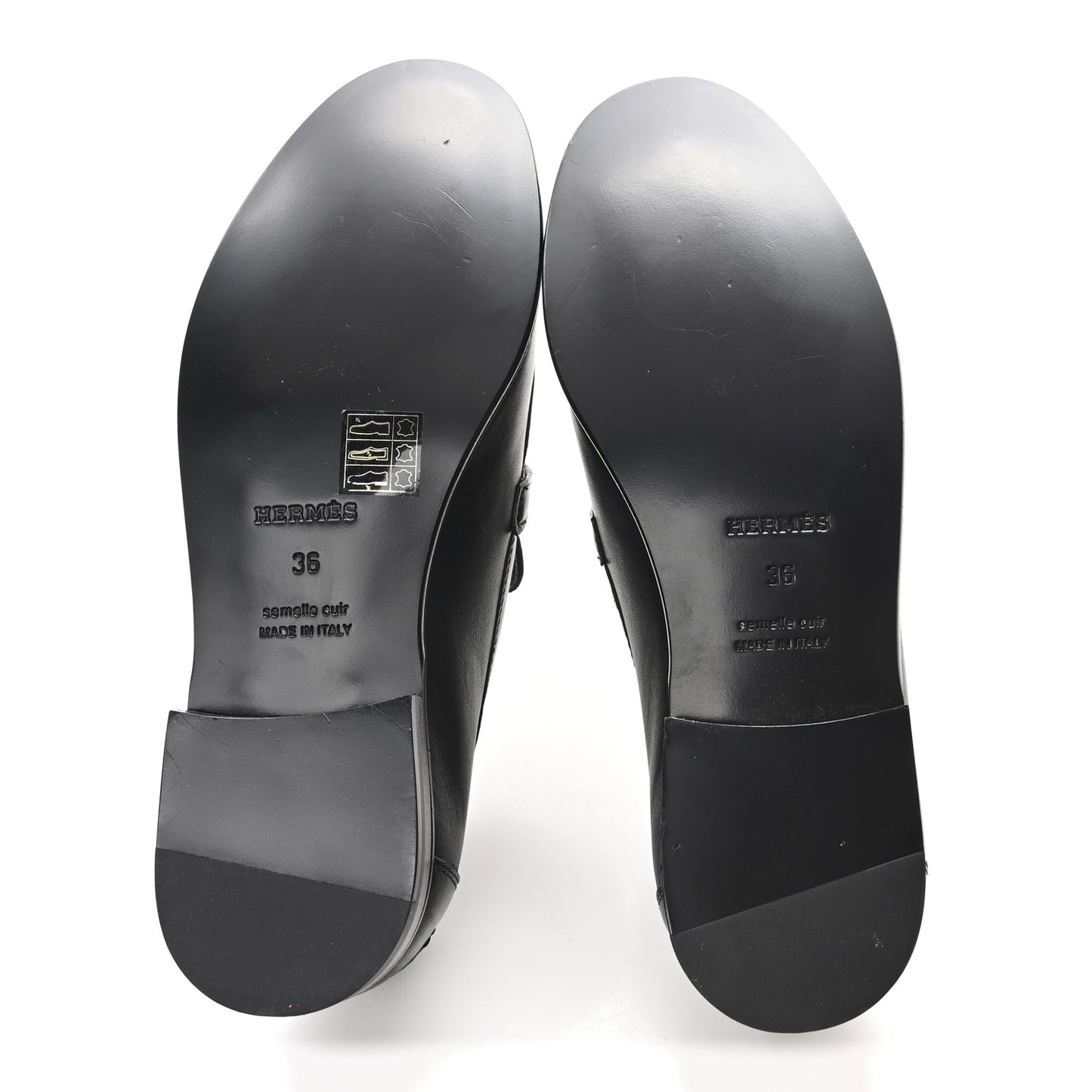 Calfskin Womens Destin Loafers 36 Black