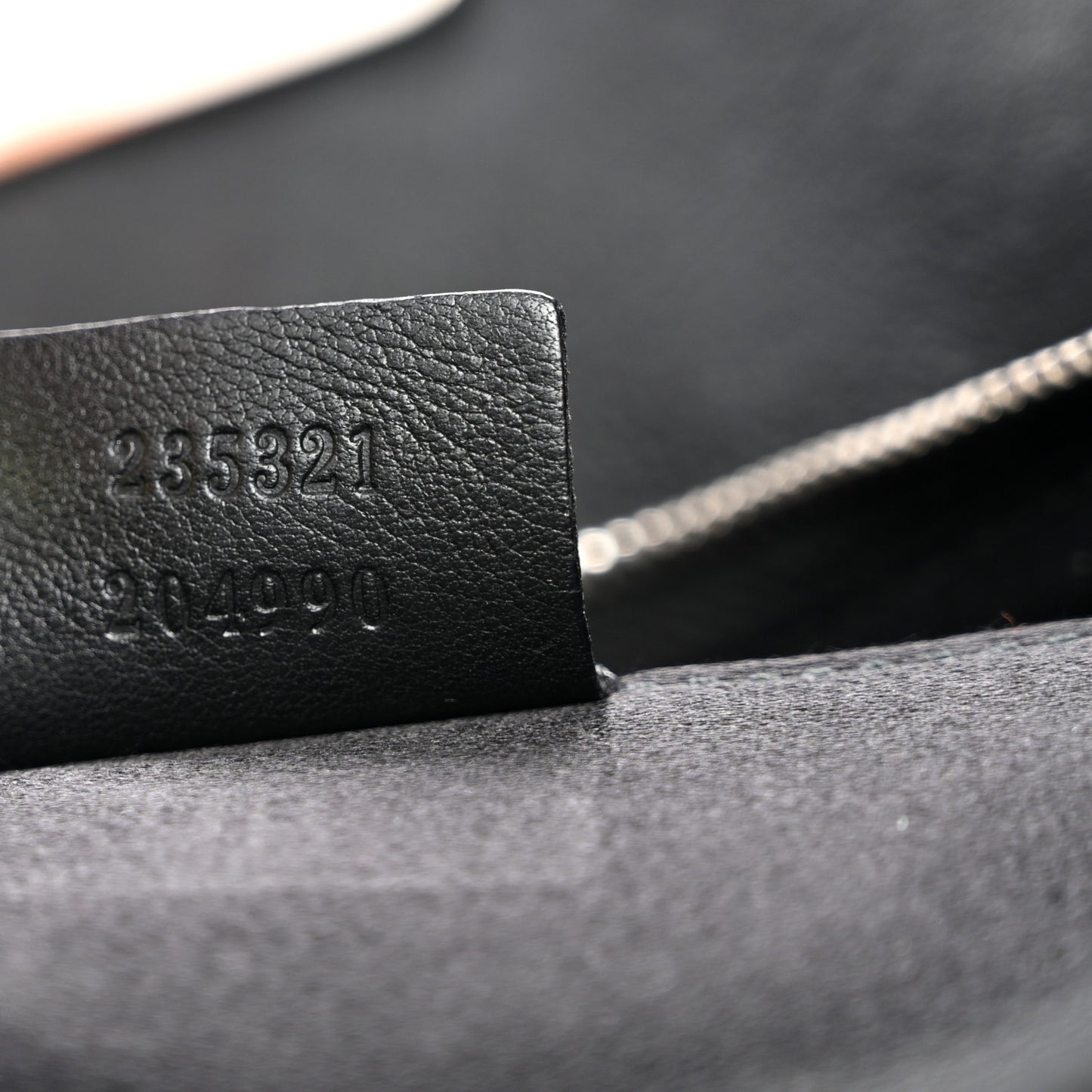 Calfskin Bamboo Croisette Clutch Black
