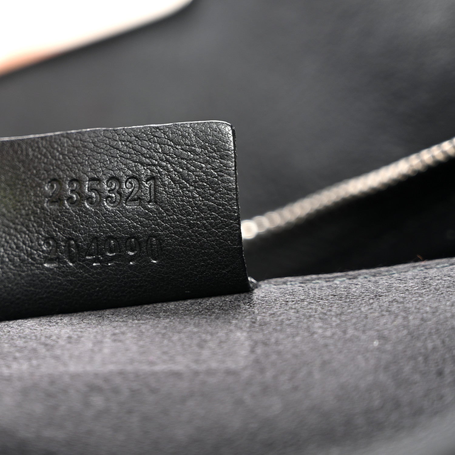 Gucci Calfskin Bamboo Croisette Clutch Black 7 of 10