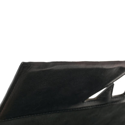 Louis Vuitton Lambskin Flower Quilted Twist Shoulder Bag GM Black 13 of 13
