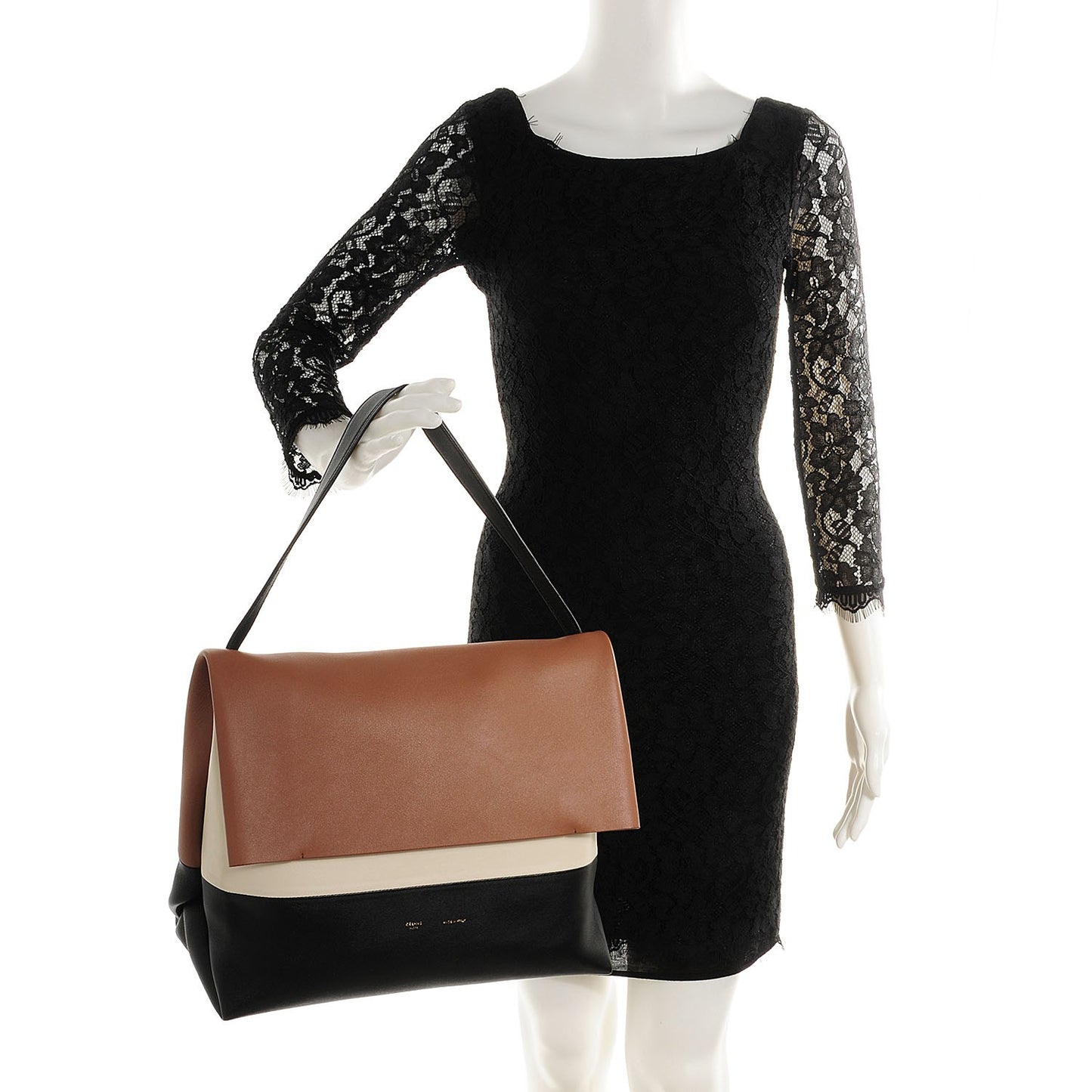 Calfskin All Soft Shoulder Bag Tan