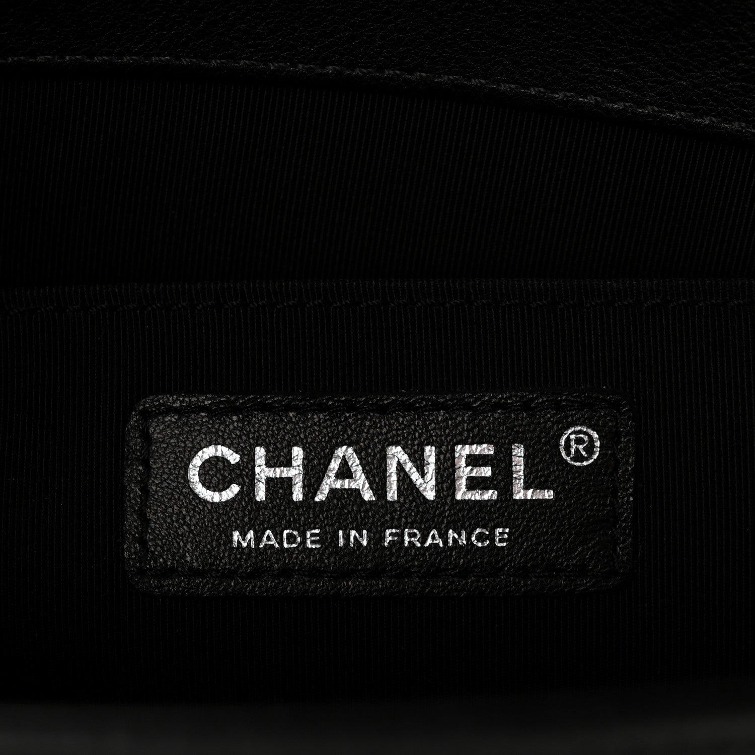 Chanel Grained Calfskin Quilted Medium Boy Flap Black 6 of 11