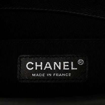 Chanel Grained Calfskin Quilted Medium Boy Flap Black 6 of 11