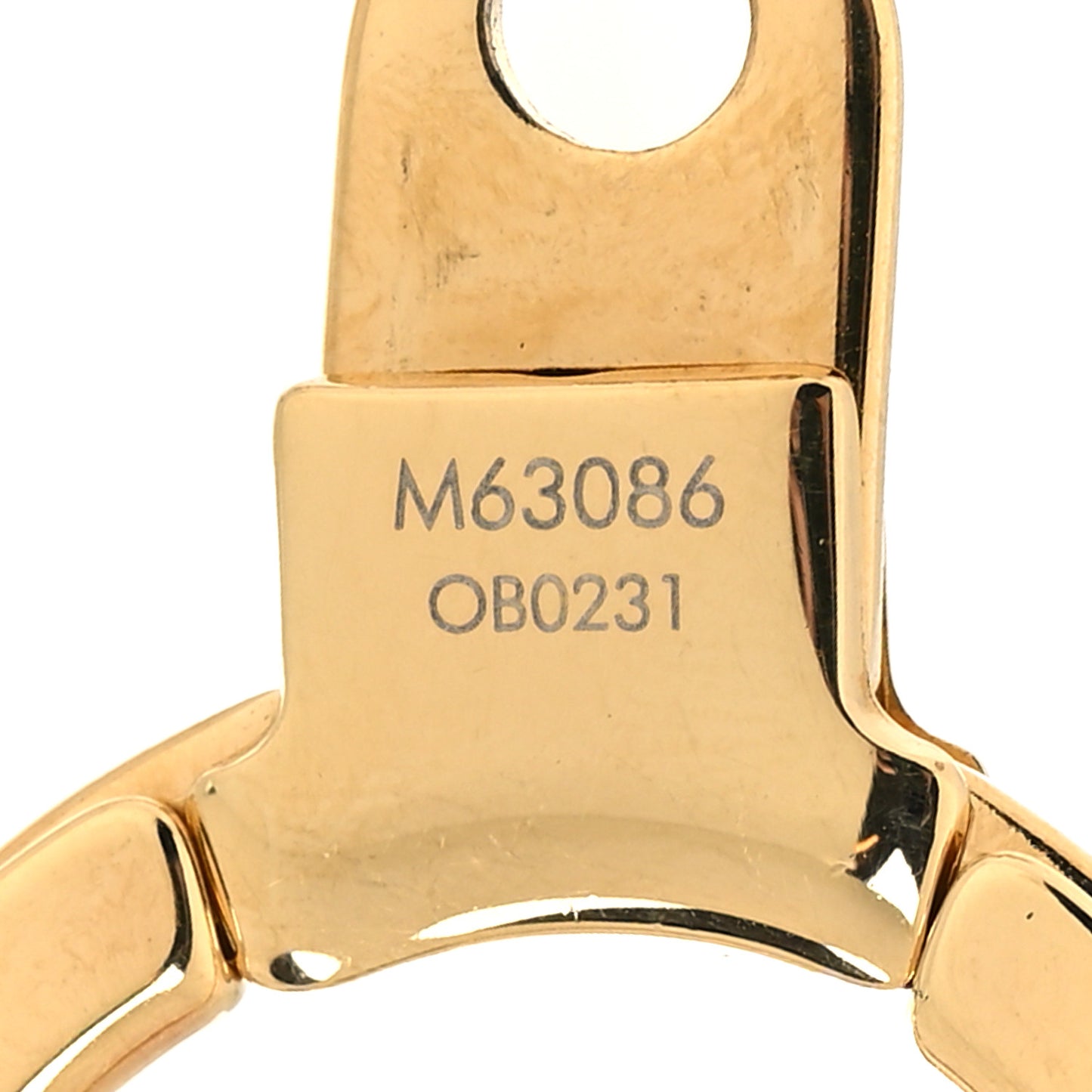 Brass Monogram Blooming Flowers Bag Charm Key Holder Rose Ballerine