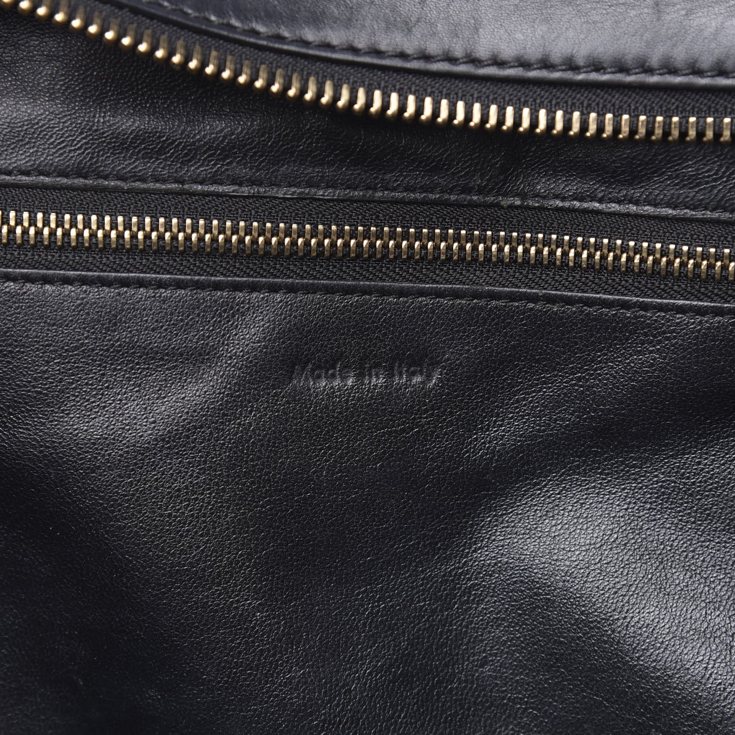 Smooth Calfskin Mini Luggage Black