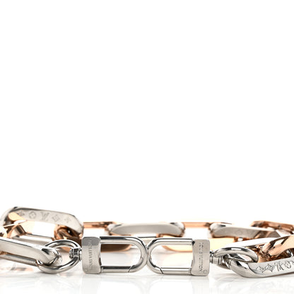 Louis Vuitton Metal Coussin PM Chain Strap Rose Gold Silver 3 of 4