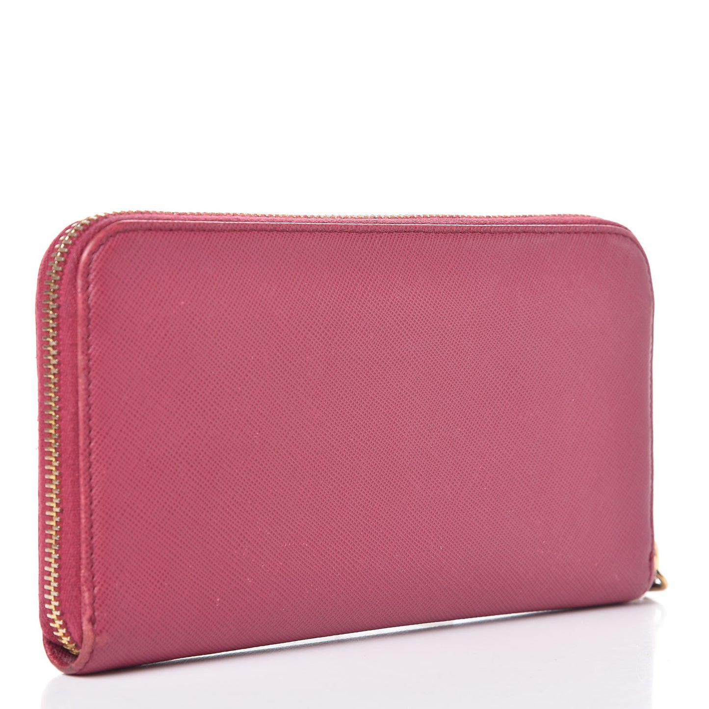 Saffiano Zip Around Wallet Peonia