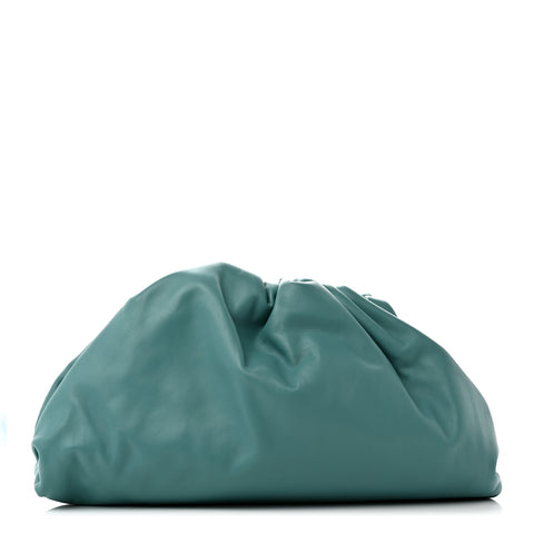 Smooth Butter Calf The Pouch Oversized Clutch Linoleum