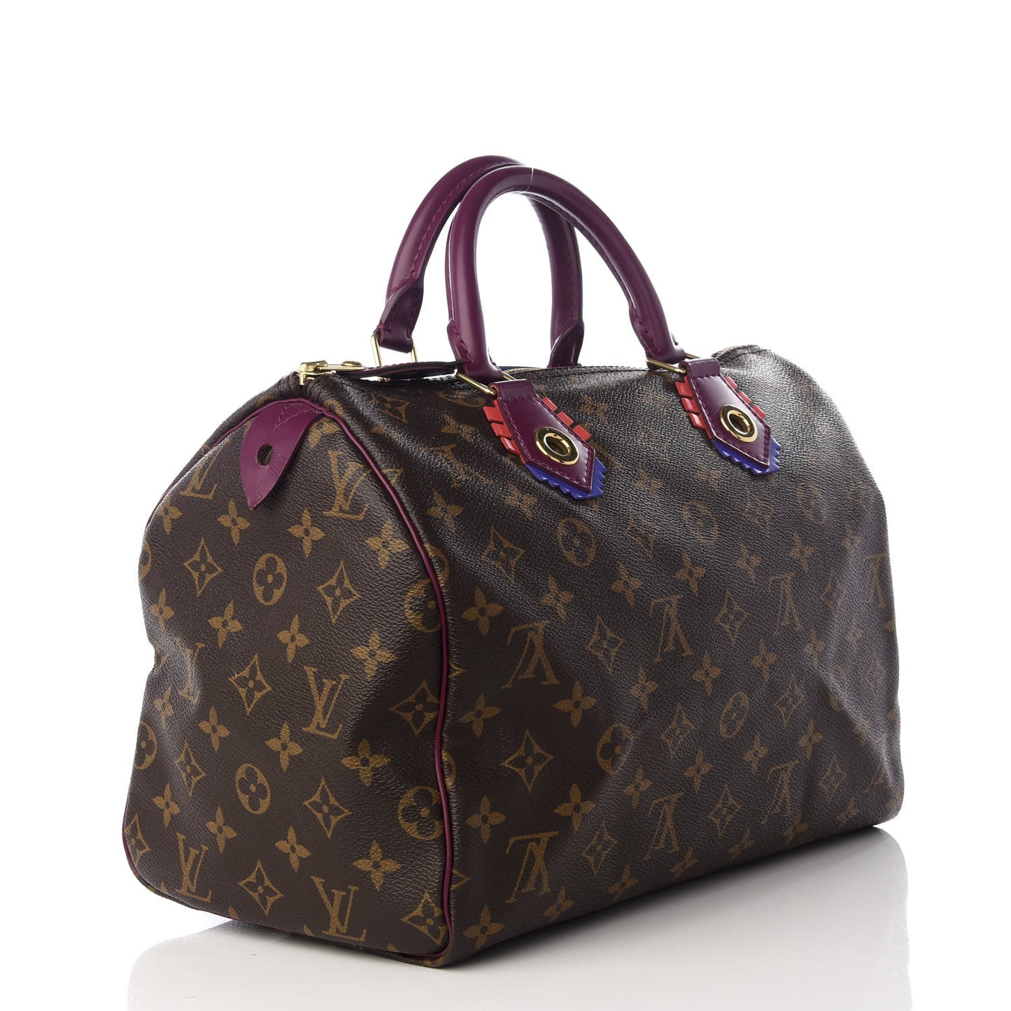 Monogram Totem Speedy 30 Magenta