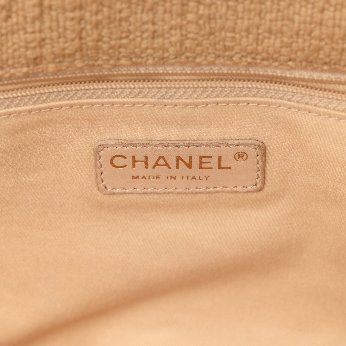 Chanel Tweed Nature Flap Dark Beige 6 of 10