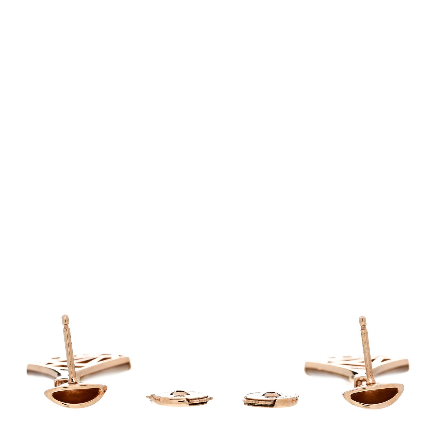 18K Rose Gold Diamond Mother of Pearl Divas' Dream Earrings