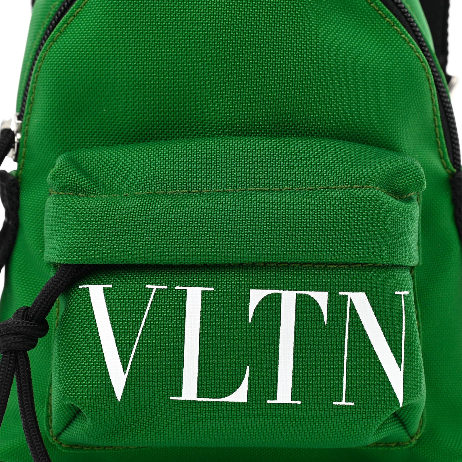 Valentino Garavani Nylon VLTN Print Mini Backpack Green White 7 of 9