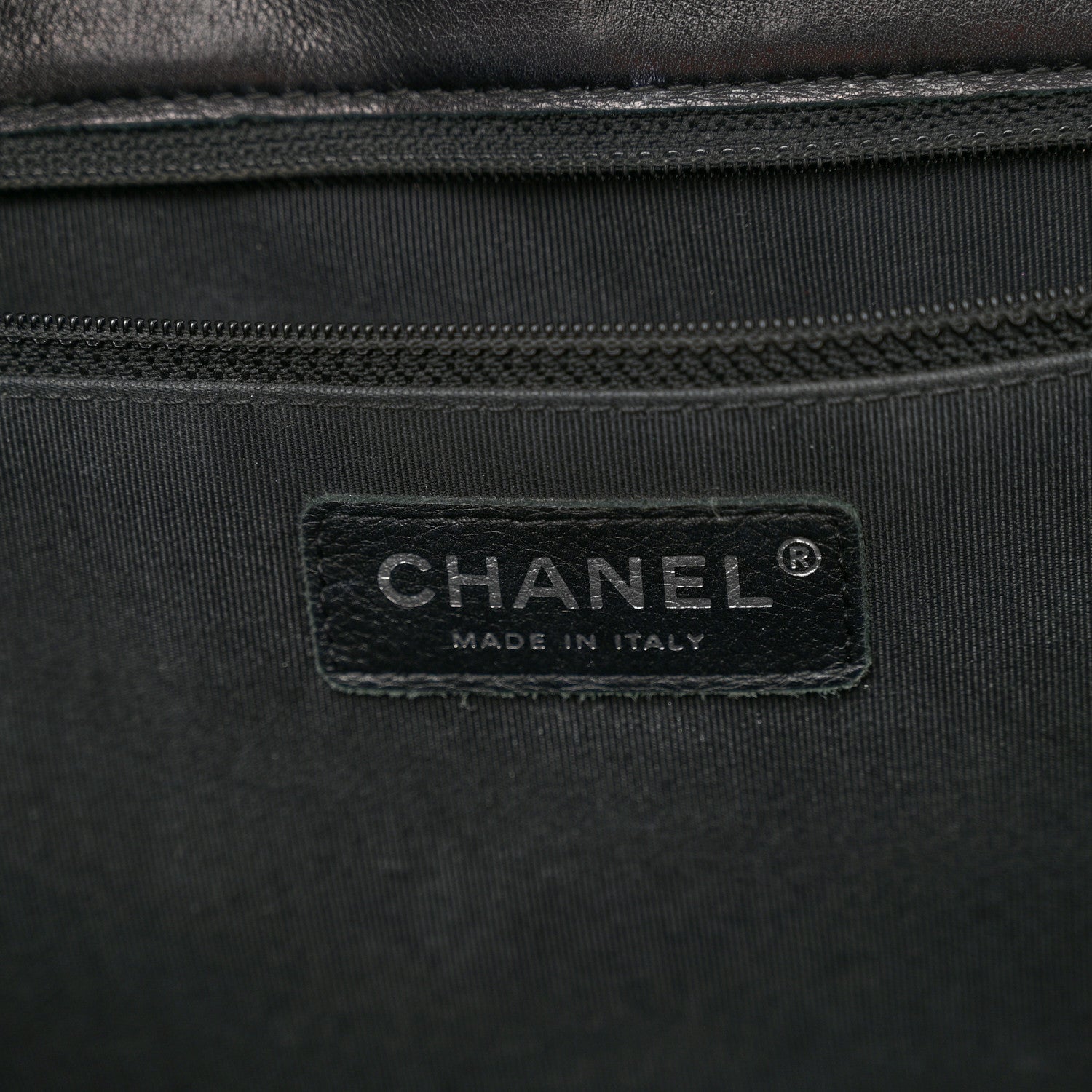 Chanel Calfskin Quilted Flap Tote Black 6 of 10