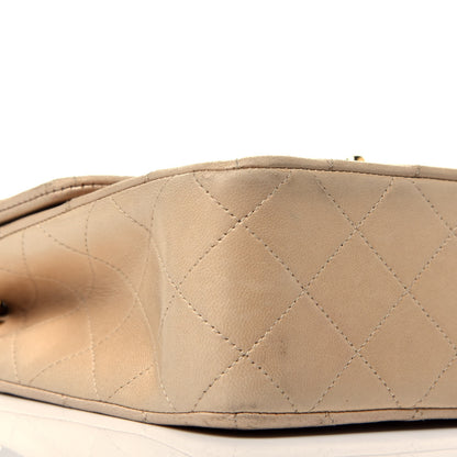 Chanel Lambskin Quilted Mini Square Flap Beige 8 of 10