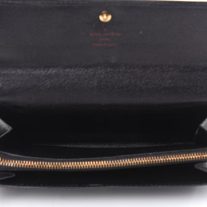 Louis Vuitton Epi Sarah Wallet Black 5 of 15