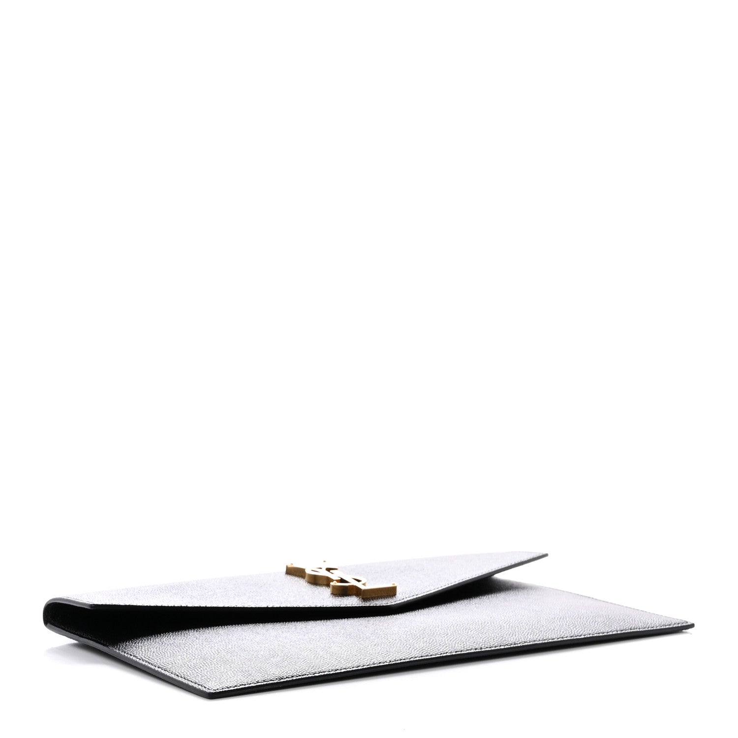 Saint Laurent SAINT LAURENT Grain De Poudre Uptown Pouch Black 4 of 8