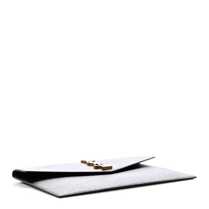 Saint Laurent SAINT LAURENT Grain De Poudre Uptown Pouch Black 4 of 8
