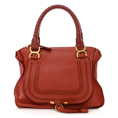 Chloe Calfskin Medium Marcie Satchel Maple Leaf 1 of 13