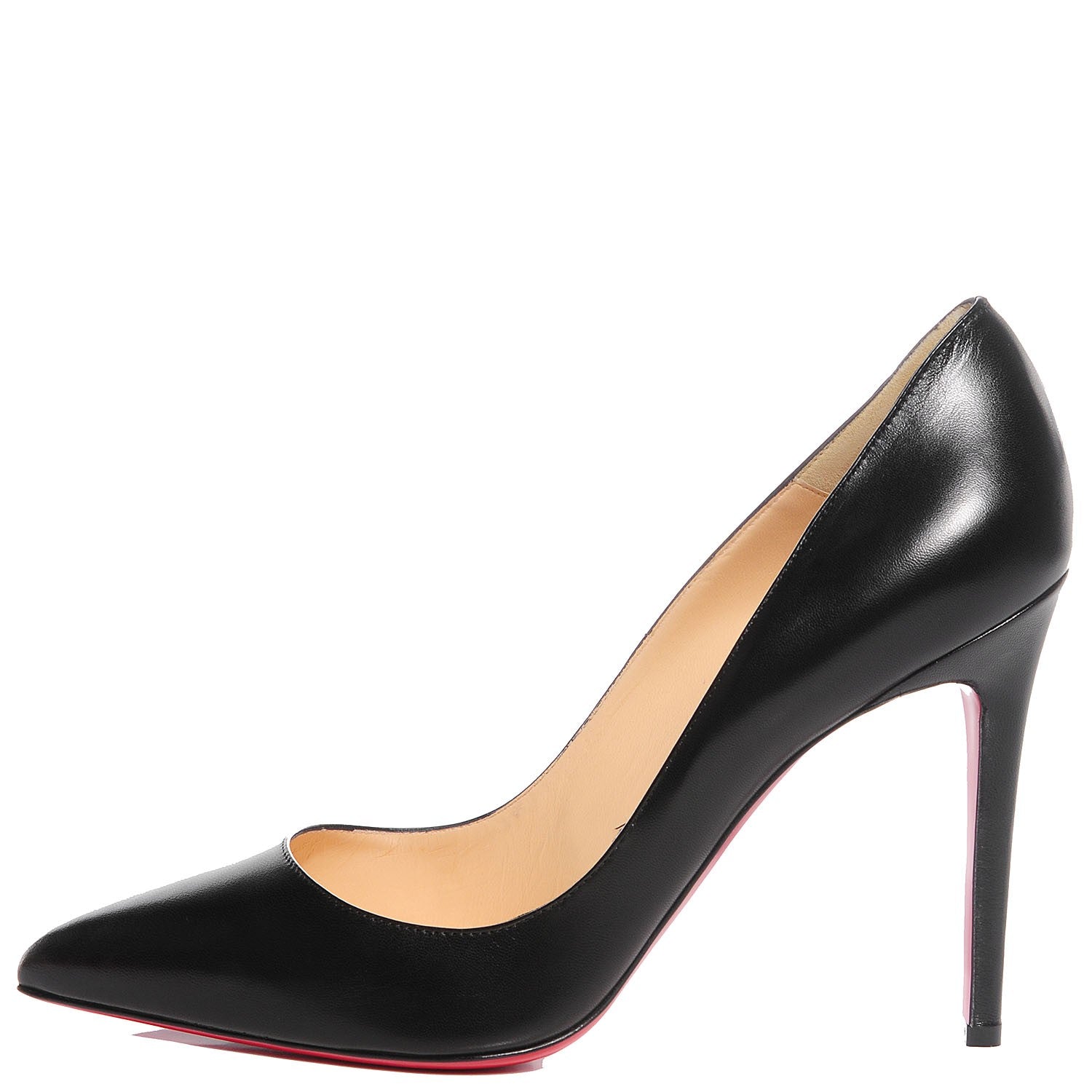 Christian Louboutin Kid Pigalle 100 Pumps 41 Black 1 of 7