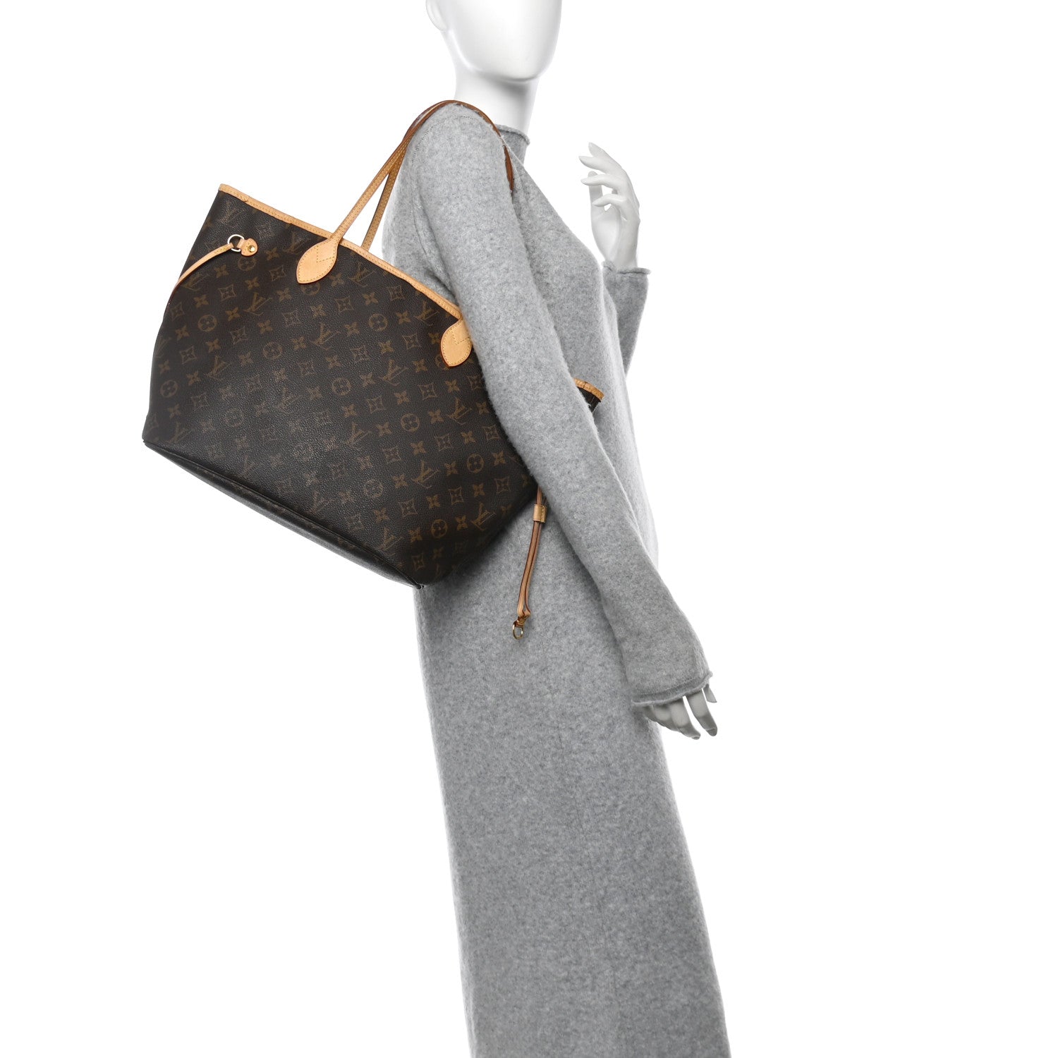 Louis Vuitton Monogram Neverfull MM 2 of 9