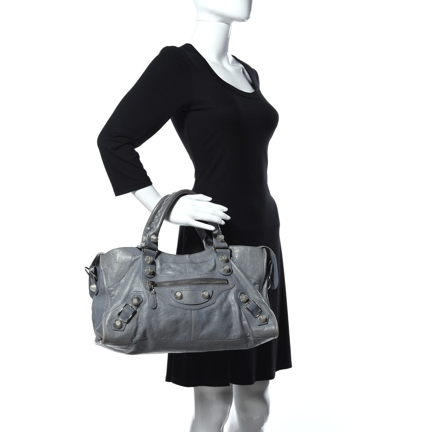 Agneau Giant 21 Silver Hardware Part Time Ardoise