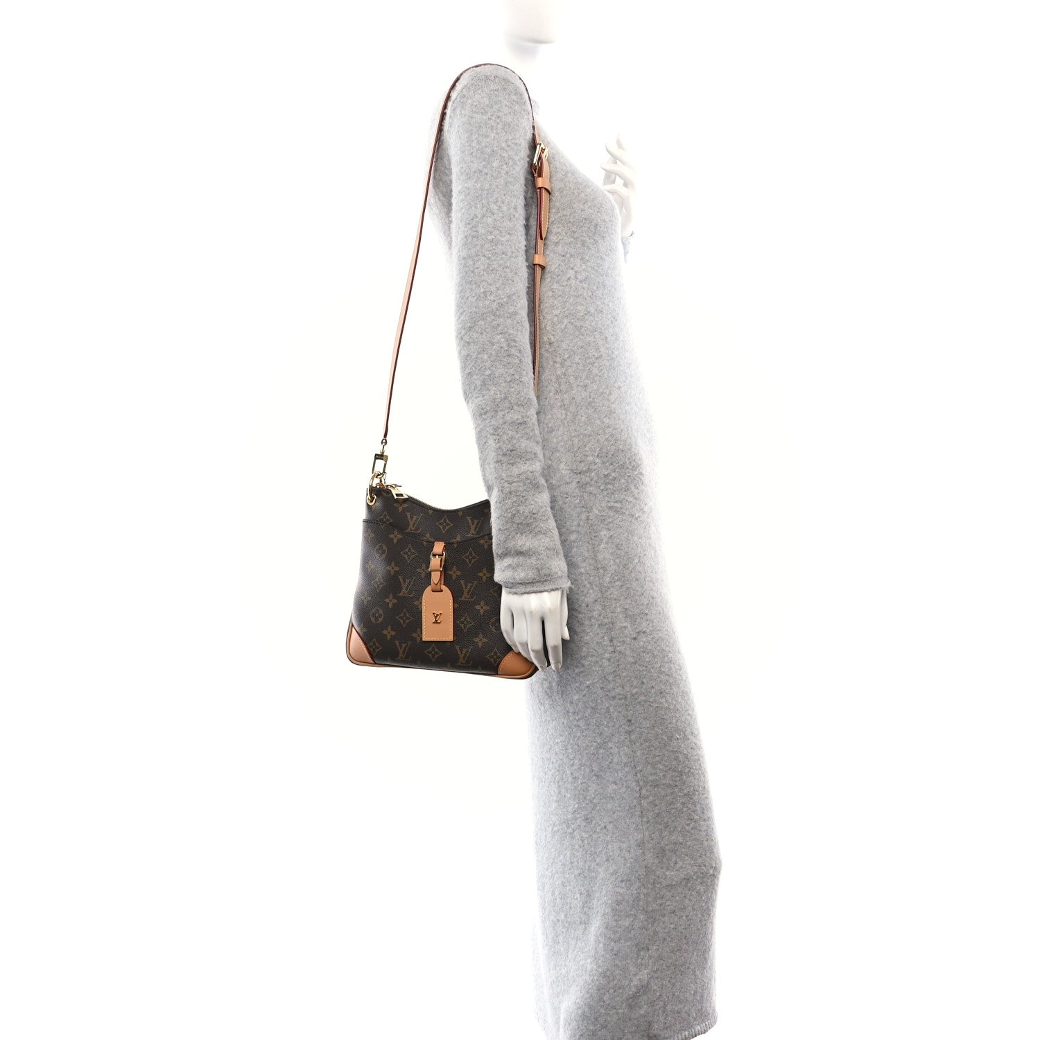 Louis Vuitton Monogram Odeon PM Natural 2 of 9